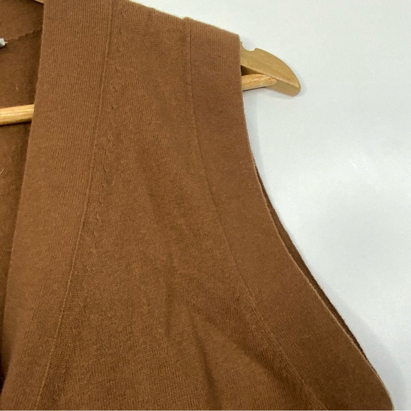 Everlane Brown Wool Blend Size Small Vest. - Picture 3 of 6